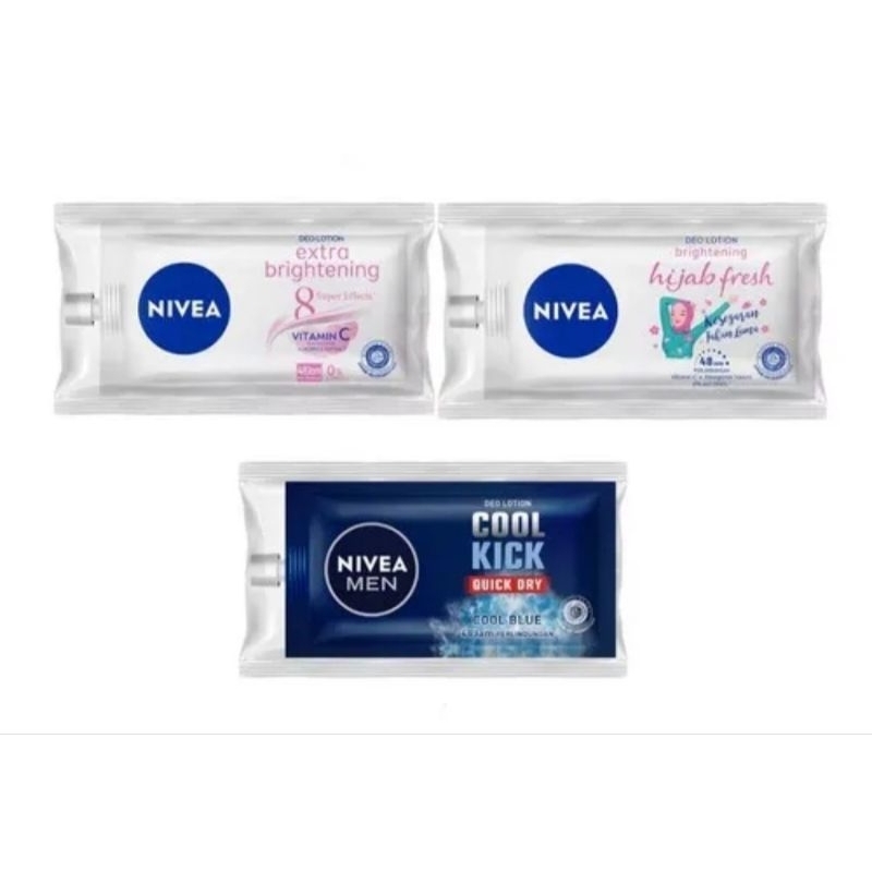 Nivea Deodorant Sachet isi 12 pcs