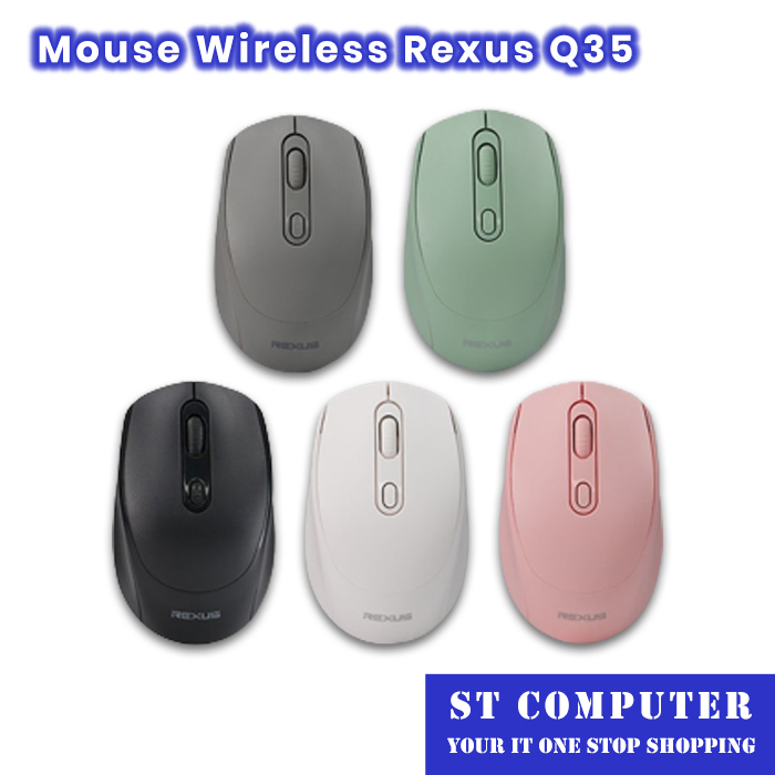 Mouse Wireless Rexus Q35 Silent Click