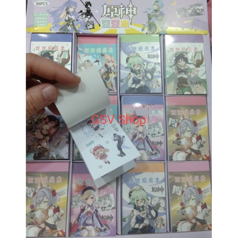 Stiker Mini Book Viral