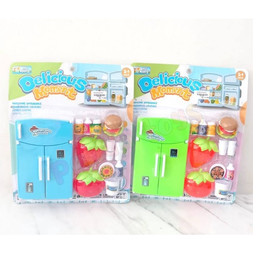 mainan anak kulkas set