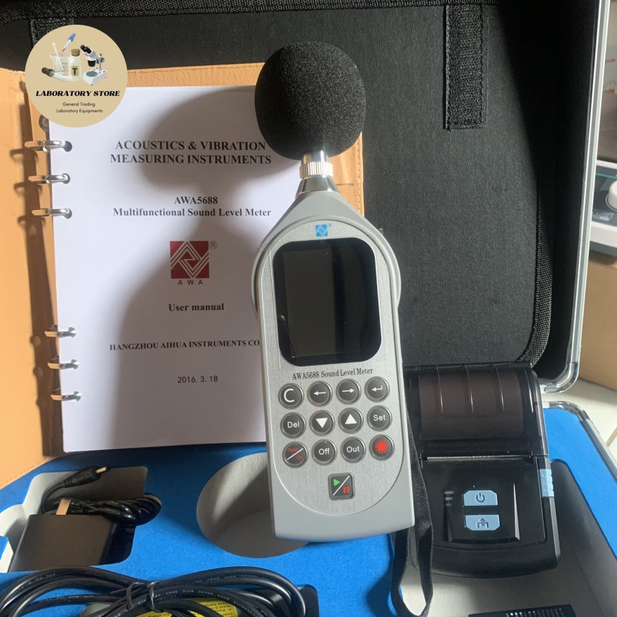Sound Level Meter Multifunction with Printer AWA-5688
