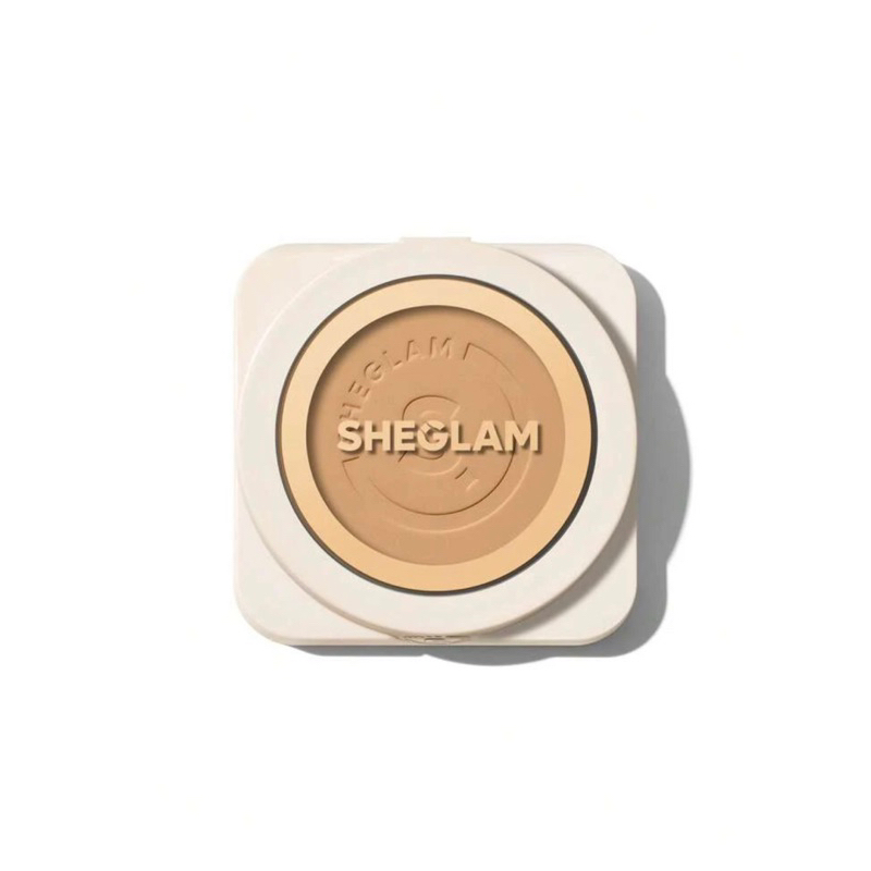 SHEGLAM skin focus high coverage powder foundation-oil control poreless flawless/ MEDIUM DEEP SHADE