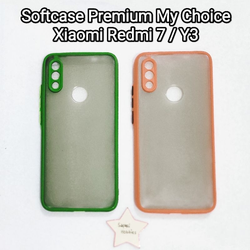 Xiaomi Redmi 7 / Y3 Softcase Premium My Choice (COD)