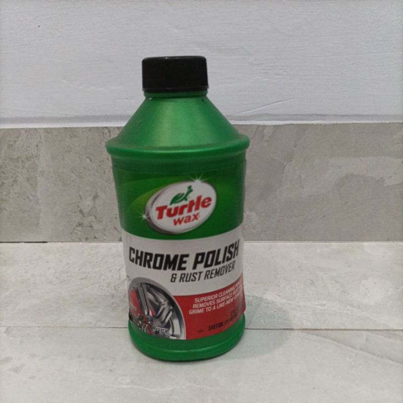 Turtle Wax Chrome Polis  & Rush Remover 355ml