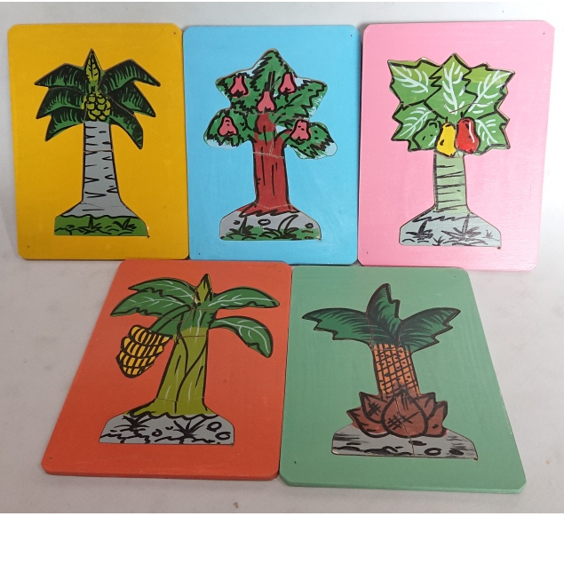Puzzle Tumbuhan (Isi 5)