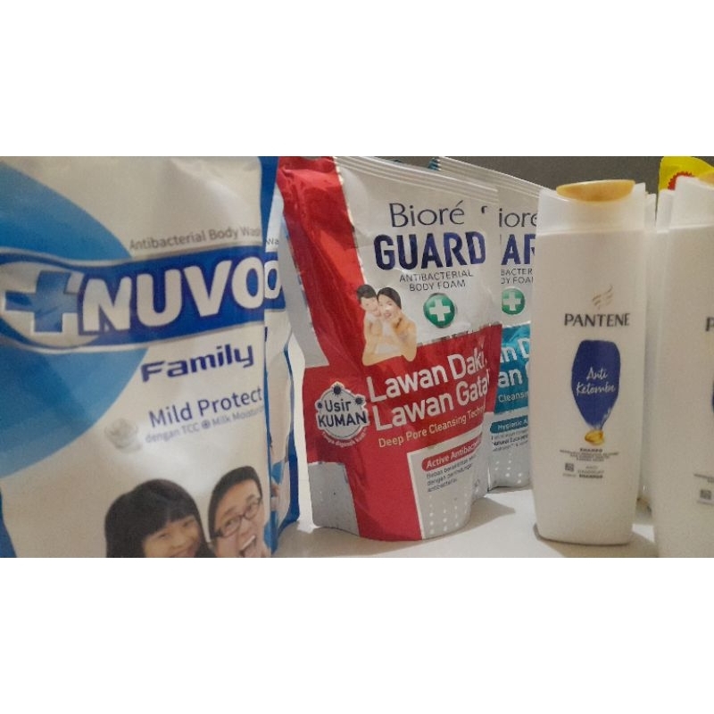 sabun nuvo 400ml random