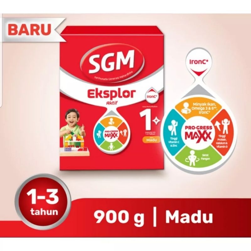 susu eksplor sgm 1+ madu