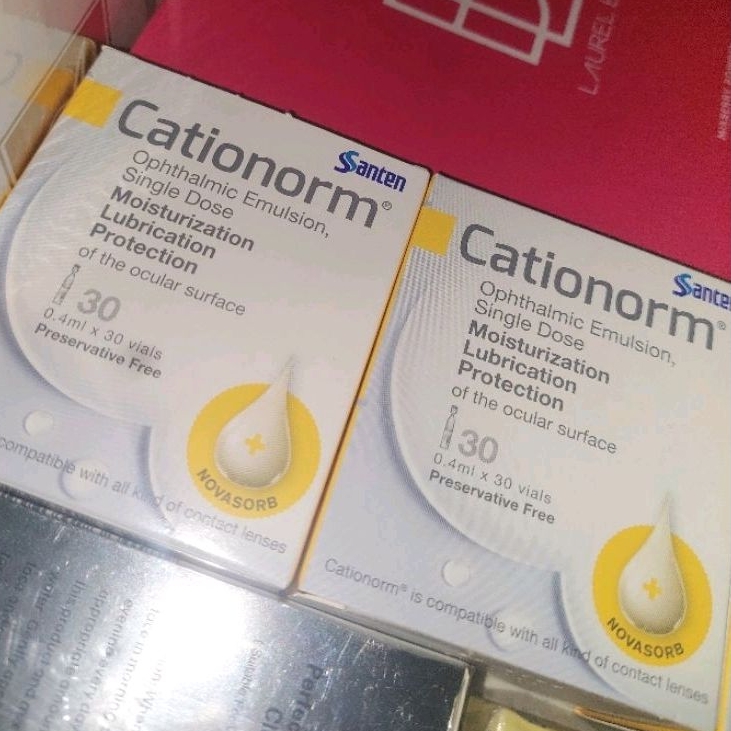 Cationorm Ophthalmic 30 vials (READY)