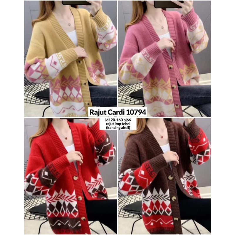 cardigan Rajut import
