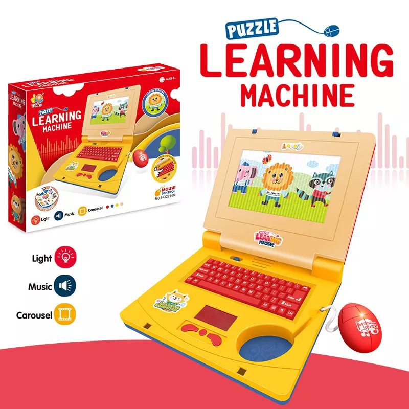 Mainan Learning Machine Model Laptop