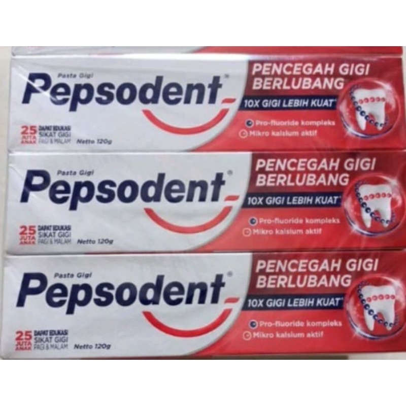 Pepsodent kemasan 120gr