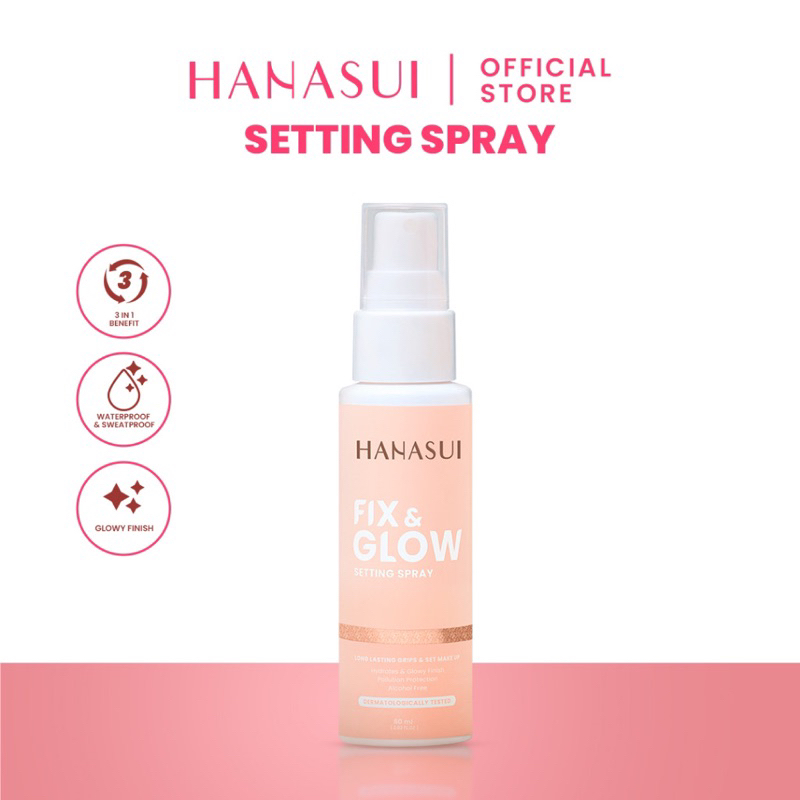 HANASUI FIX & GLOW / Hanasui Setting Spray 60ml