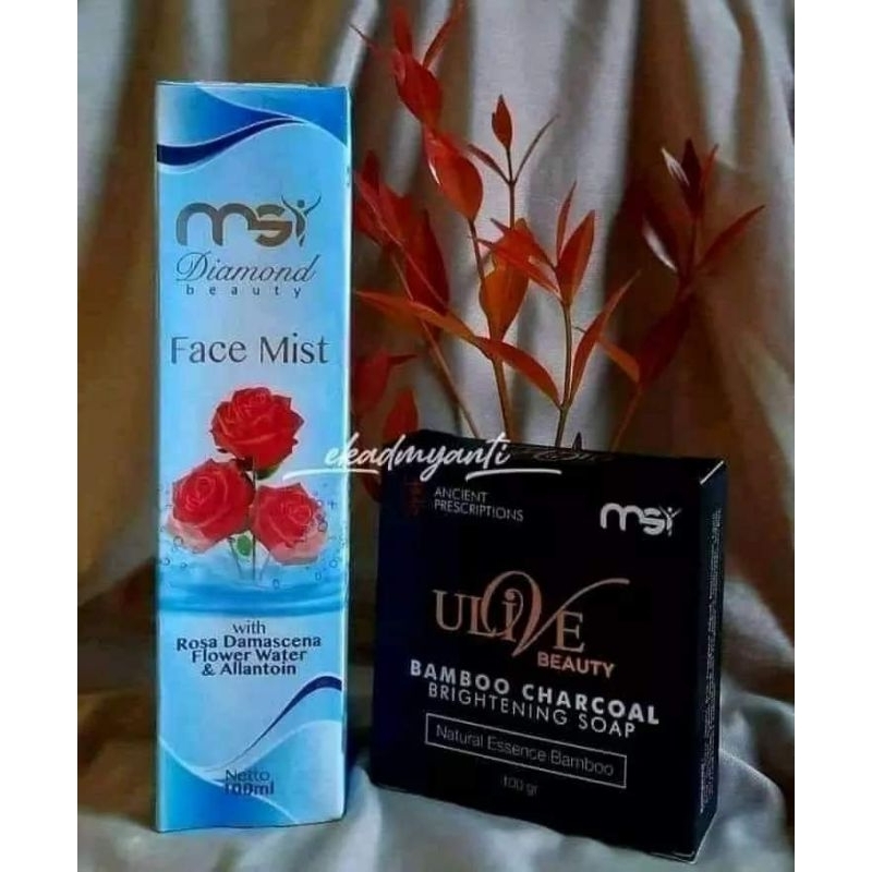 paket Cantik ala MSI(Bambo dan face mist)