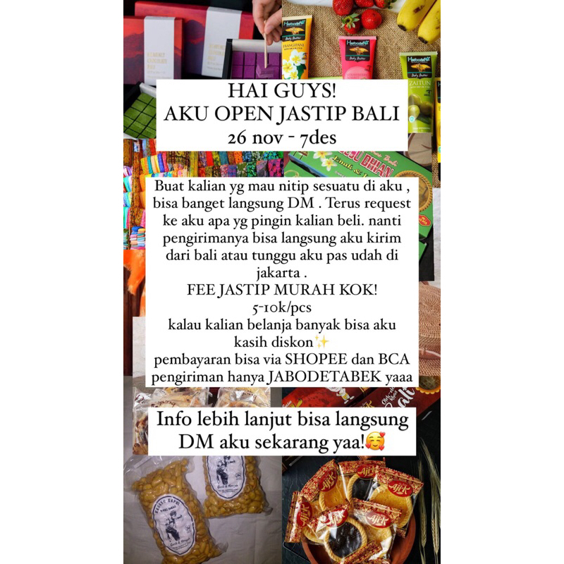 C/O jastip spesial