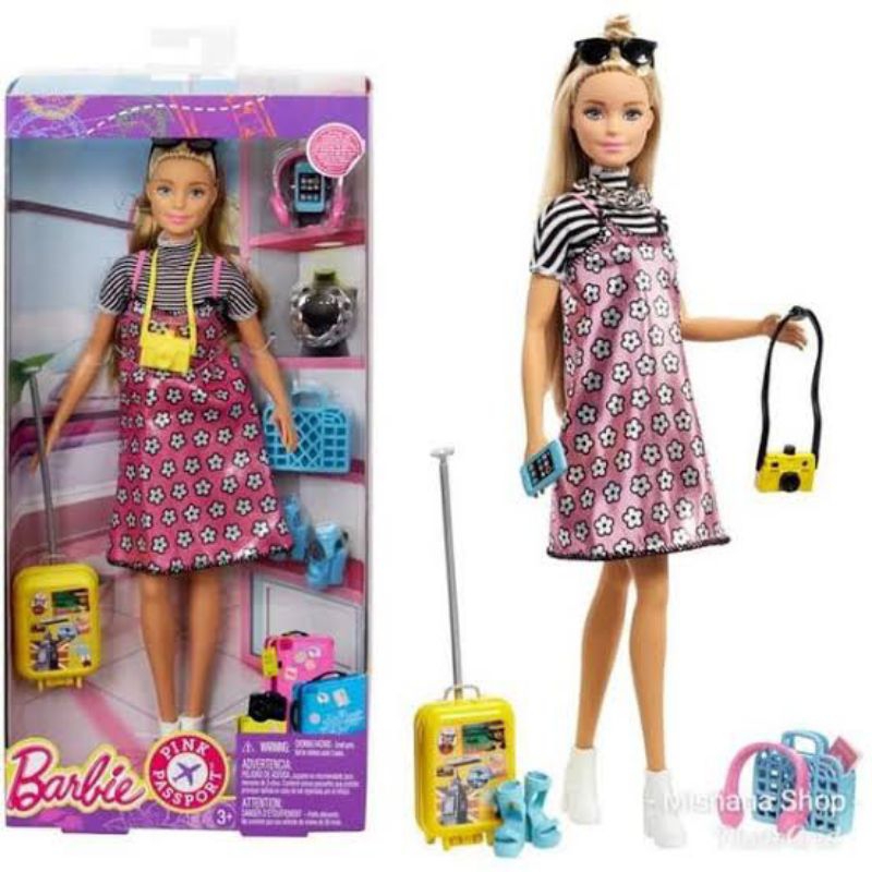Barbie pink pasport