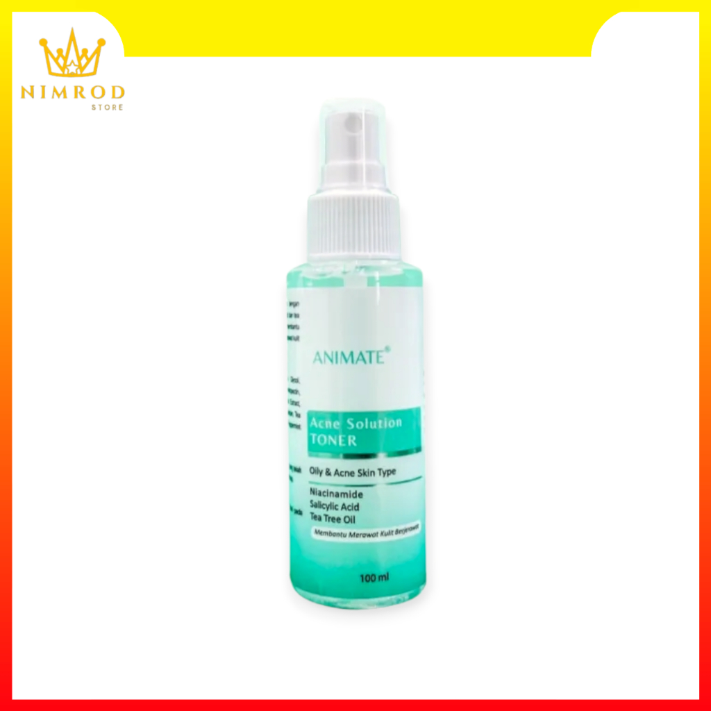 Animate Acne Solution Toner 100ML - BPOM