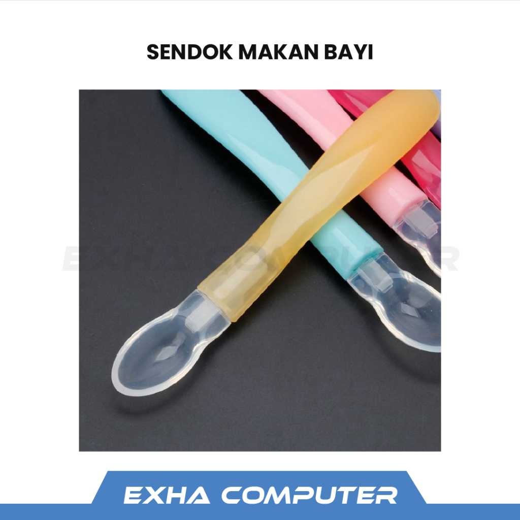 SENDOK MAKAN BAYI SILIKON