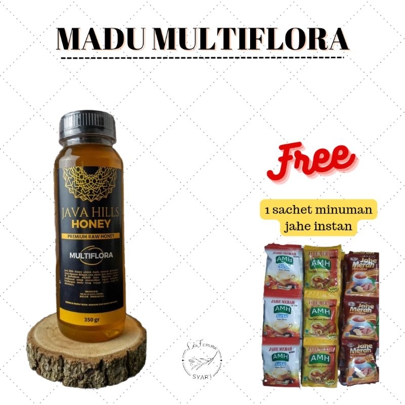 Madu Multiflora 350gr Java Hills Honey