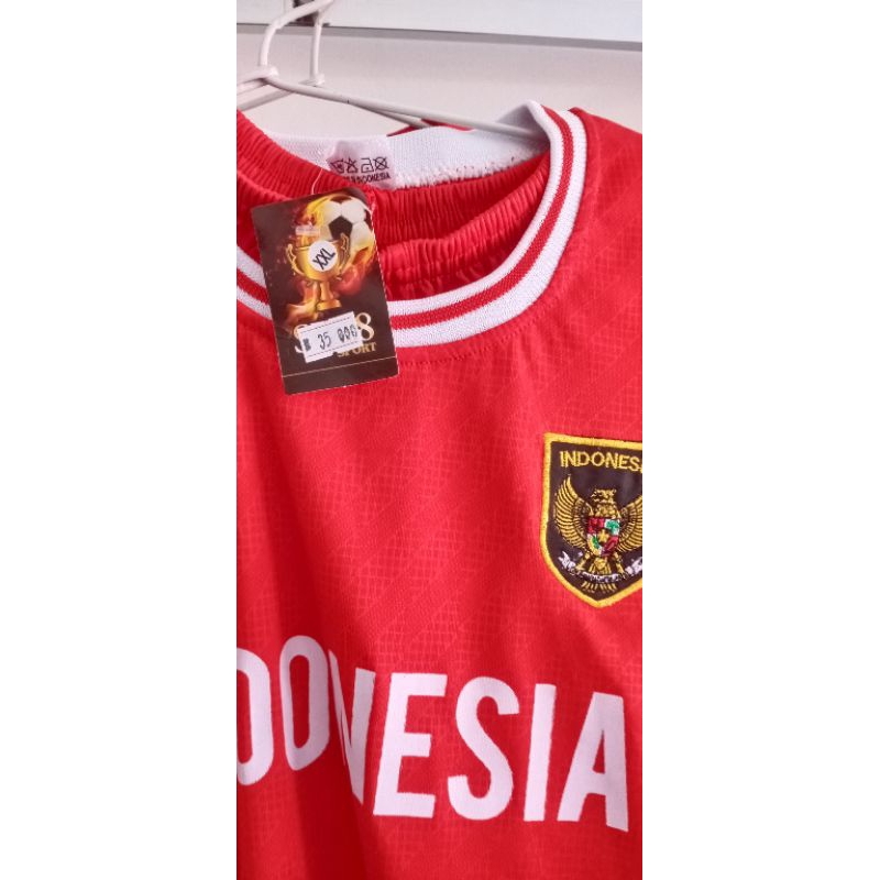 kaos jersey anak timnas