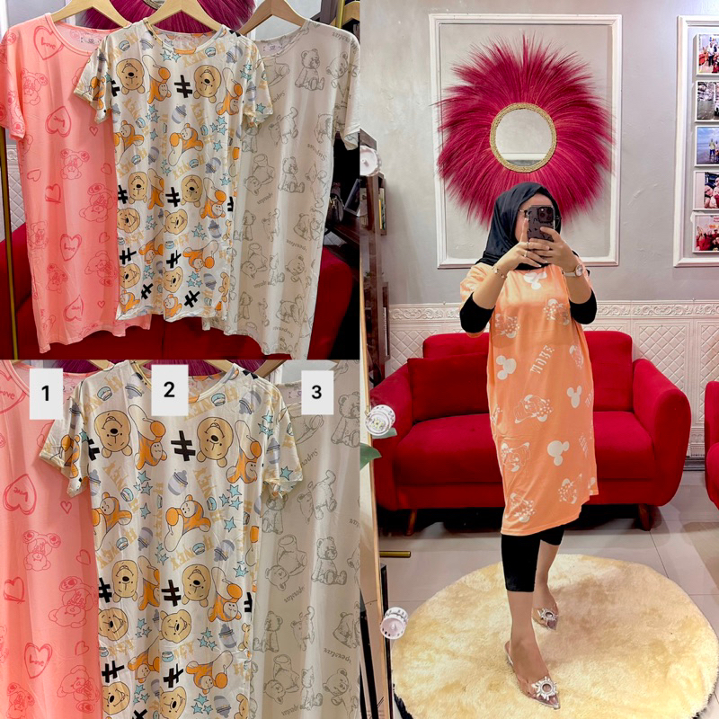 Dress import kartun COD!!