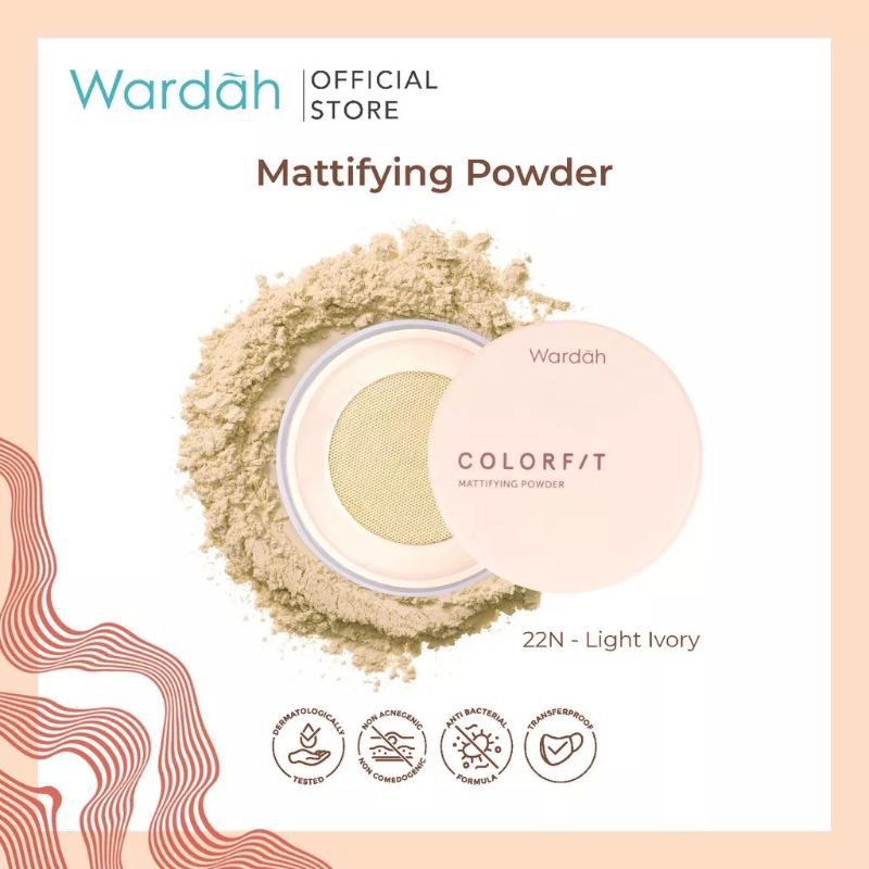 wardah colorfit matrfifying powder