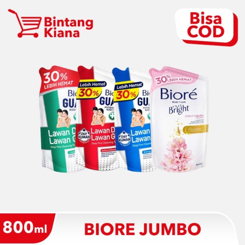 Biore 800ml (jumbo)