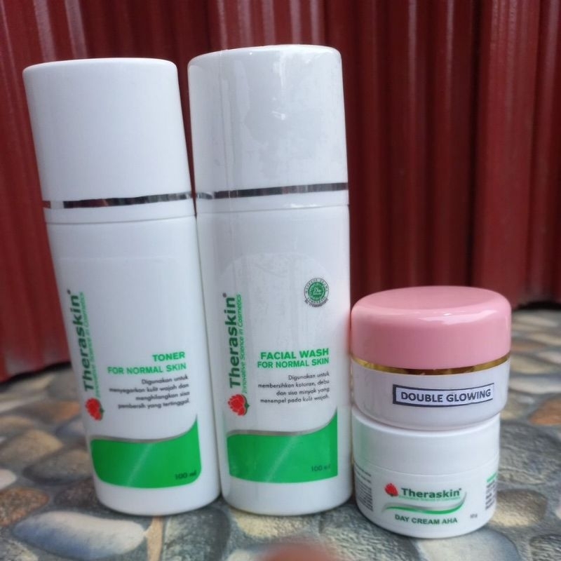 paket double glowing theraskin