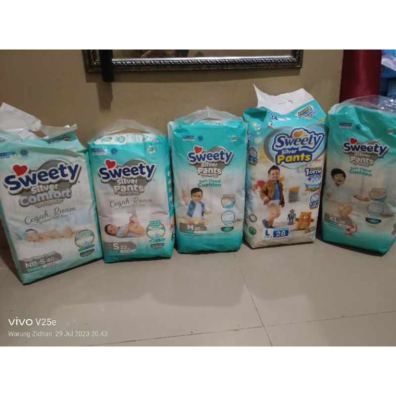 PEMPERS SWEETY SILVER