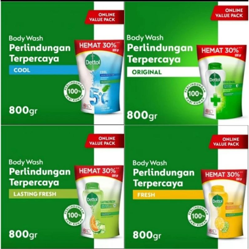 Dettol Bodywash 800mL
