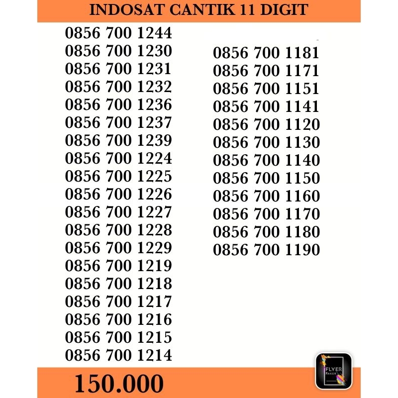 indosat cantik dan rapi