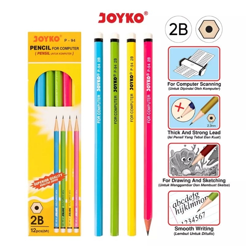 PENSIL 2B JOYKO P-94