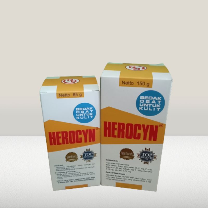 Herocyn bedak 85gr/150gr