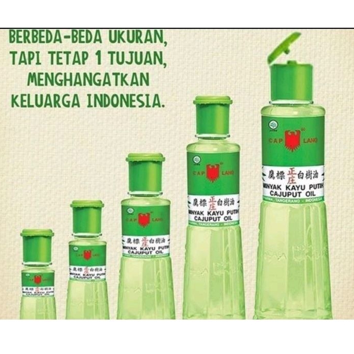 minyak kayu putih cap lang