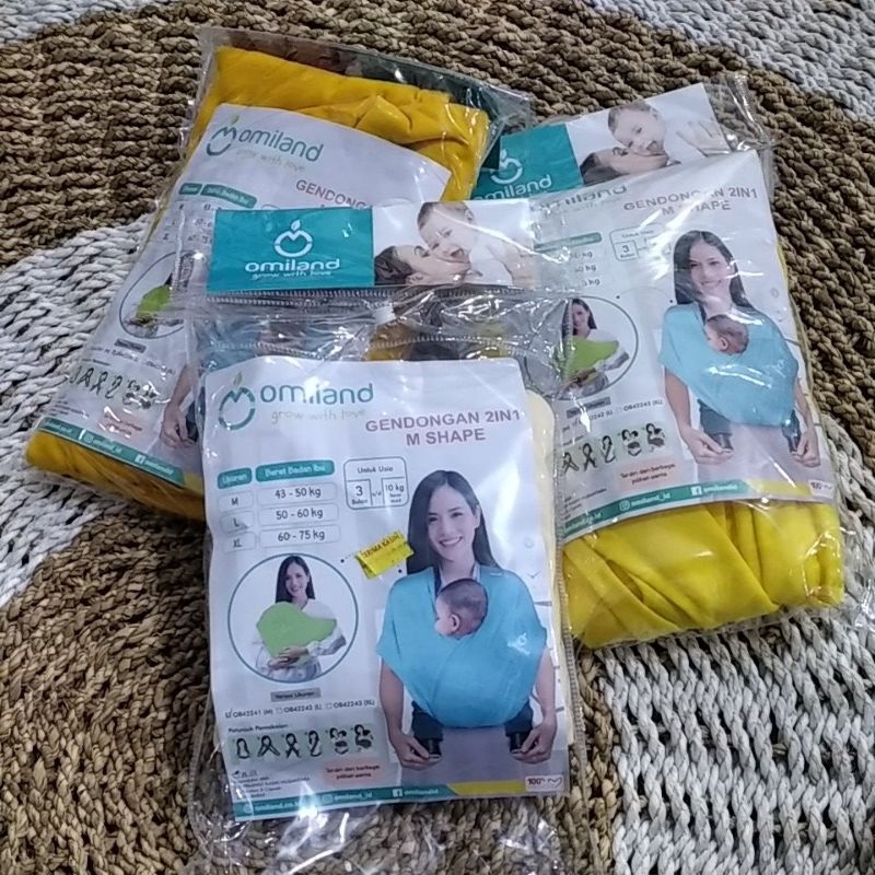 GENDONGAN 2in1 M SHAPE OMILAND