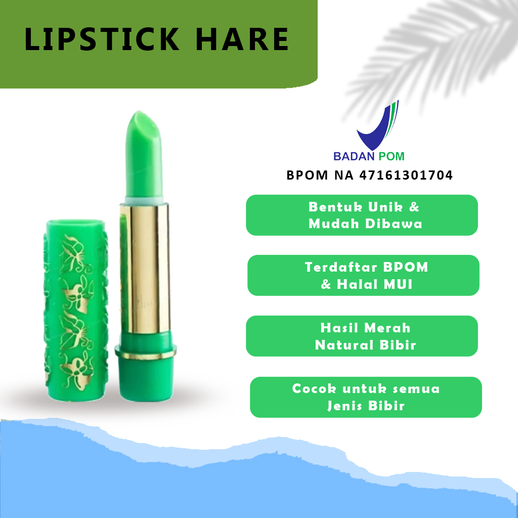 LIPSTICK HARE / LIPSTICK ARAB HIJAU