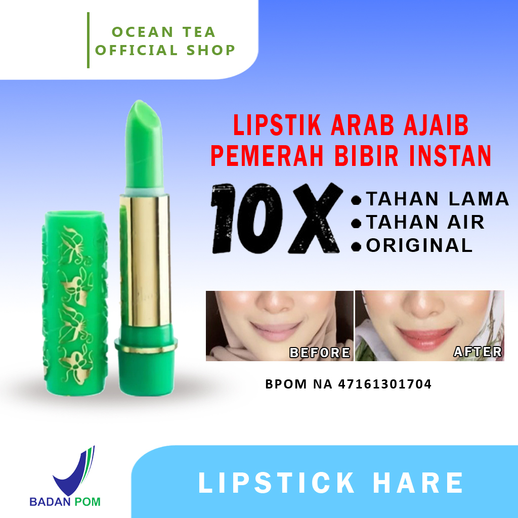 Lipstik Hare Arab Hijau