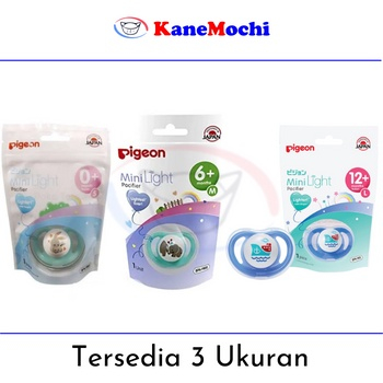 Pigeon Mini Light Pacifier - Tersedia 3 Ukuran
