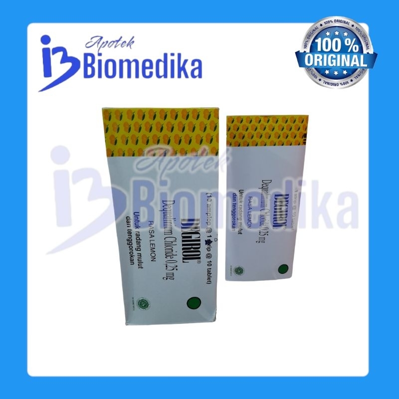 DEGIROL TABLET STRIP ISI 10