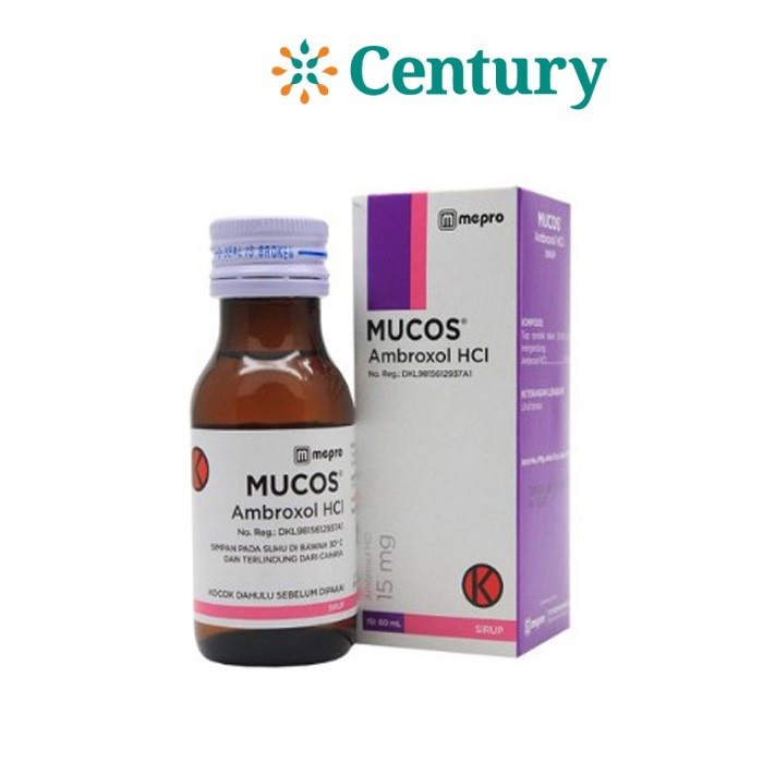 MUCOS SIRUP 1 BOTOL @ 60 ML