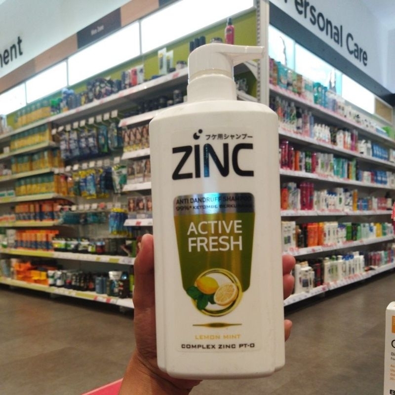 zinc shampo active fresh
