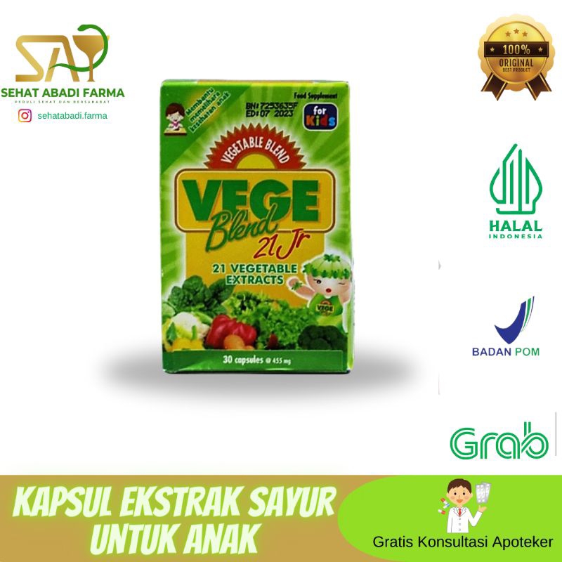Vegeblend 21 JR 30 Kapsul