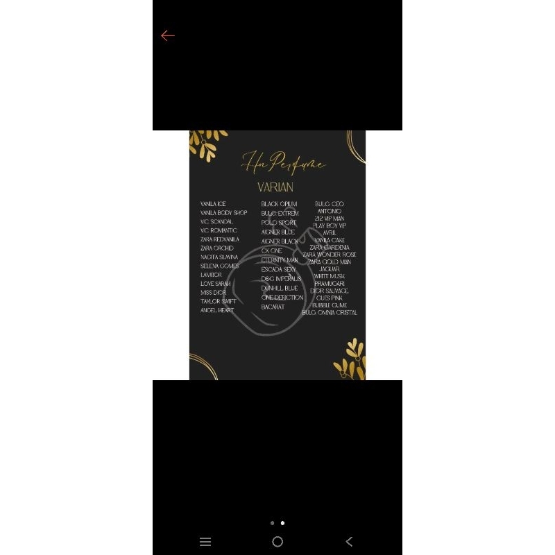 parfum 50ml