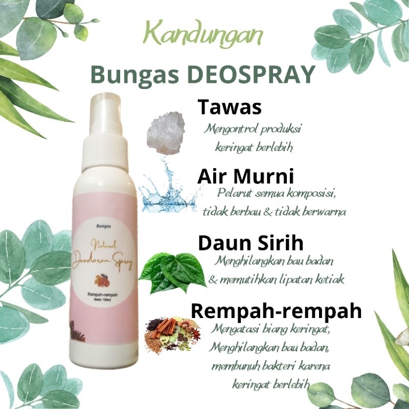 Deodoran sprayalami
