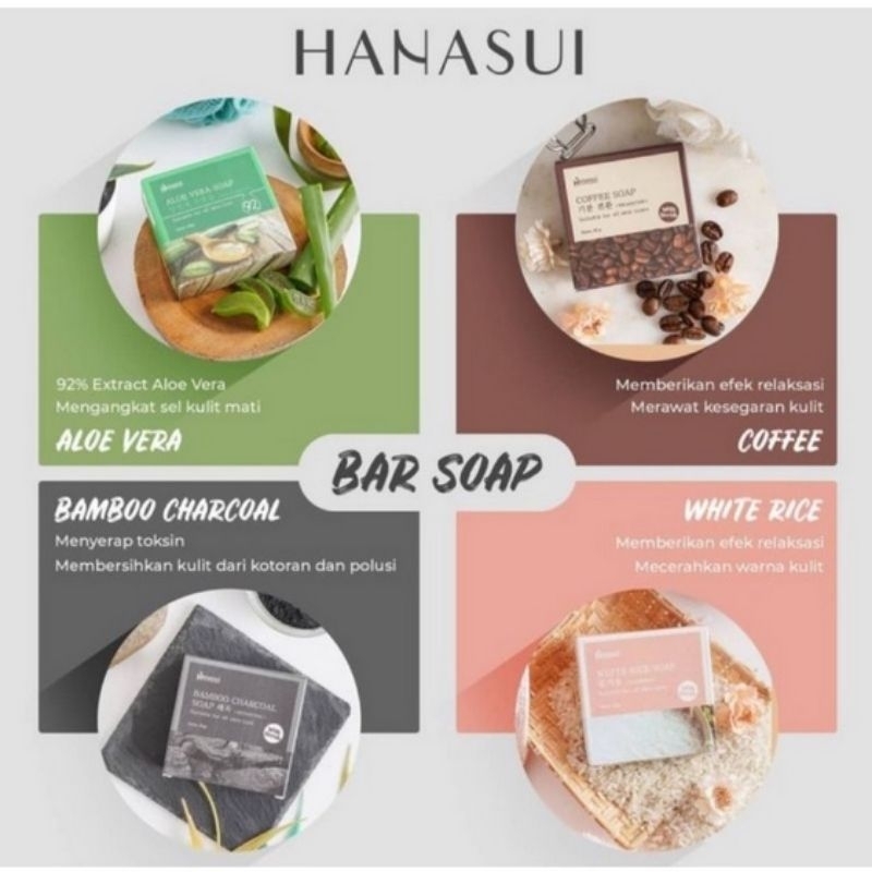 HANASUI BAR SOAP