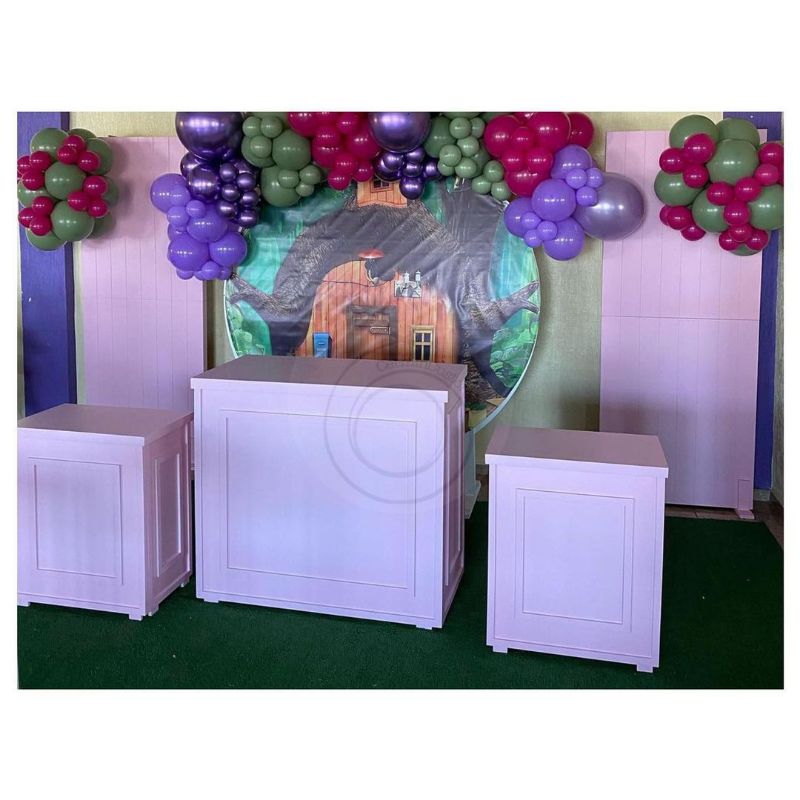 pedestal dan backdrop buat acara