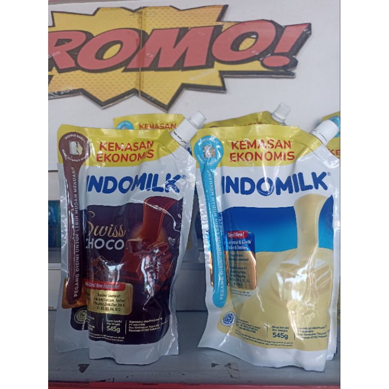 susu indomilk pouch 545g