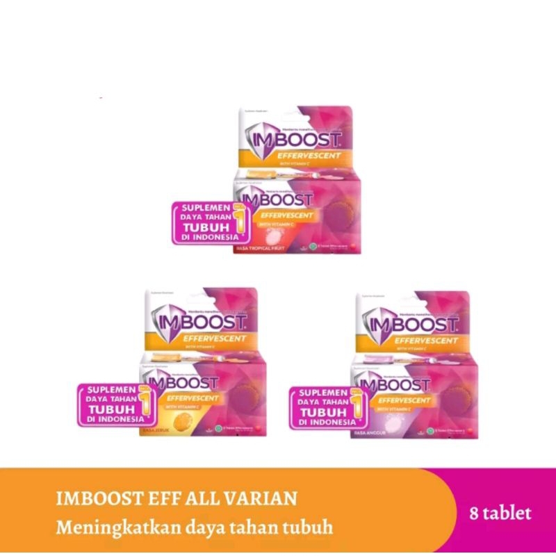 Imboost Effervescent dengan Vitamin C