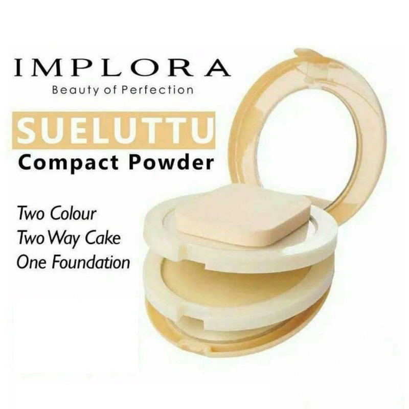 BEDAK IMPLORA SUELUTTU POWDER CAKE 3IN1