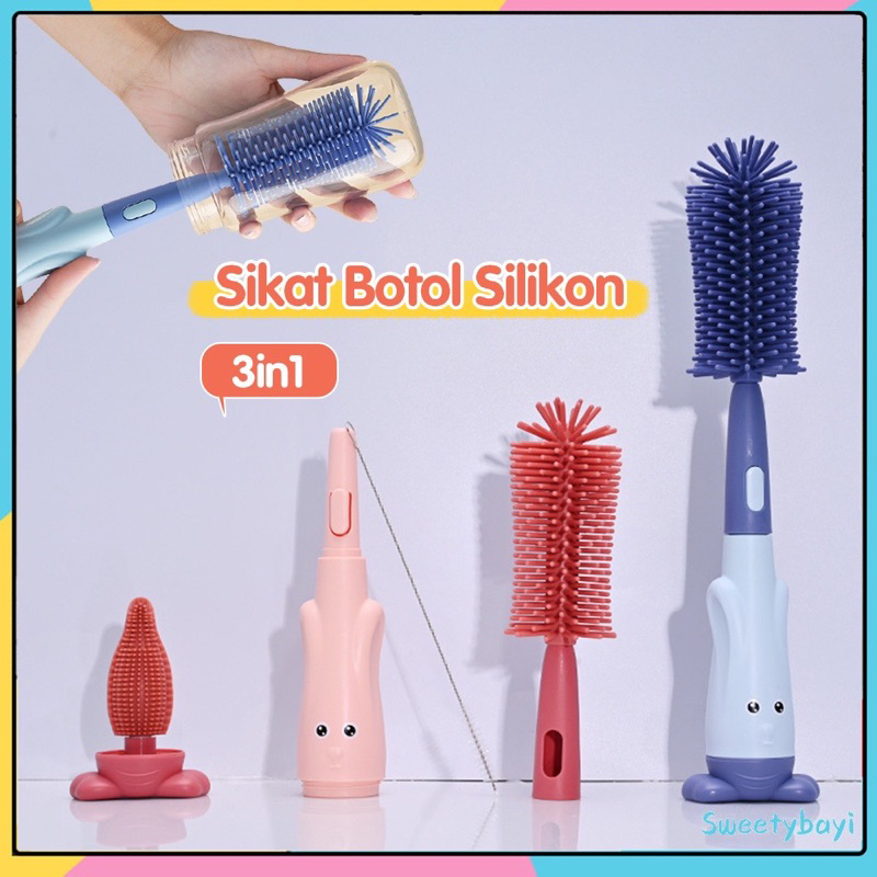SIKAT BOTOL DOT SILICONE 3 in 1