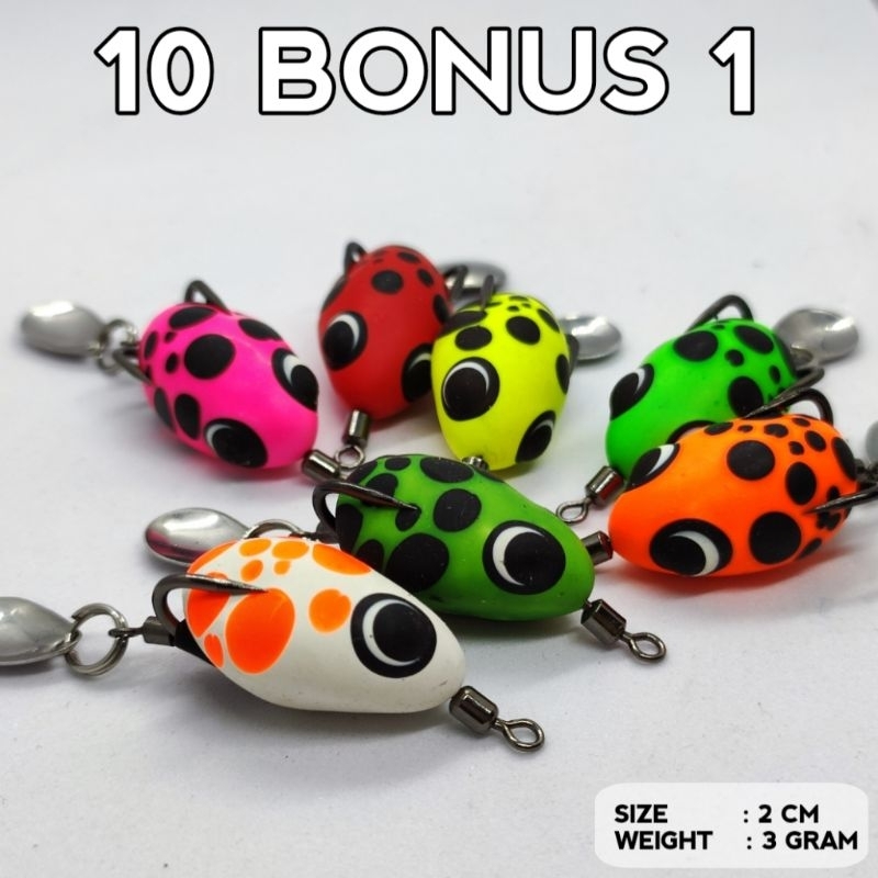 SOFT FROG MINI 2CM